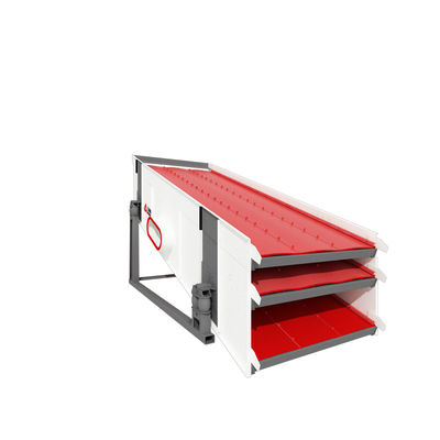 400-800 処理容量 8° 角の設置と移動振動式フィッダーを持つ細石切断機