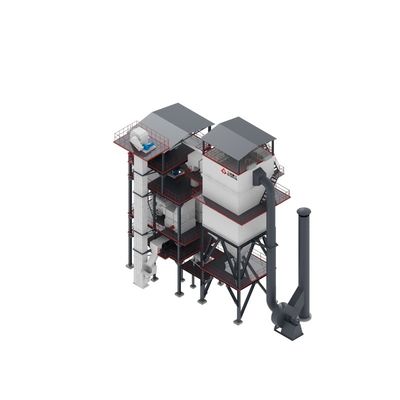 塔型砂処理設備 砂を作るための450KW
