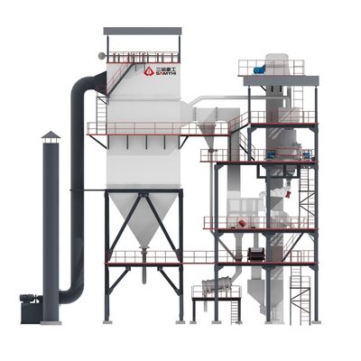 高性能砂加工のための800KWタワー型砂機